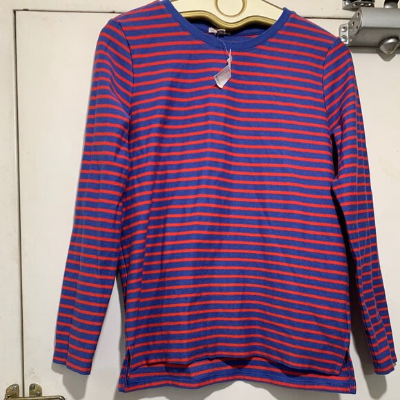 NEW VINTAGE GAP LONG SLEEVE MIDWEIGHT STRIPE T-SHIRTS SIZE S - Picture 1 of 10